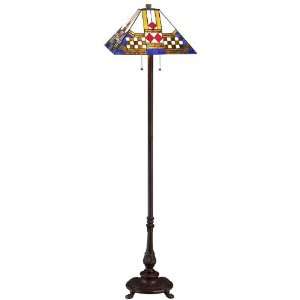   Sedona Tiffany Style Floor Lamp   floor lamp, Brown: Home Improvement