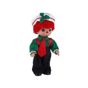    Precious Moments Christmas Raggedy Andy  Doll Toys & Games