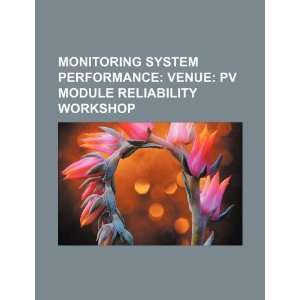 Monitoring system performance venue PV Module 