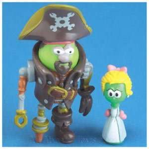  VEGGIE TALES Toy   Robert and Eloise Figures   The Pirates 