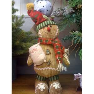  Rustic Gingerbread Man With Flour Sack
