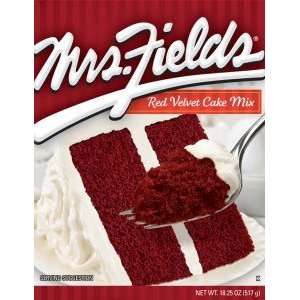 Mrs. Fields Red Velvet Case Mix   2 Boxes  Grocery 