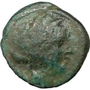   Macedonia187BC Authentic Ancient Genuine Greek Coin Artemis BULL RARE