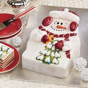 The Swiss Colony Snowman Cake Grocery & Gourmet Food