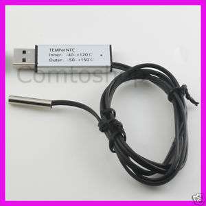 PC USB Thermometer Sensor NTC Thermostat Data Logger  