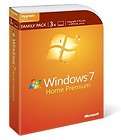 Windows 7 Home Premium Family Pack 3 PC New
