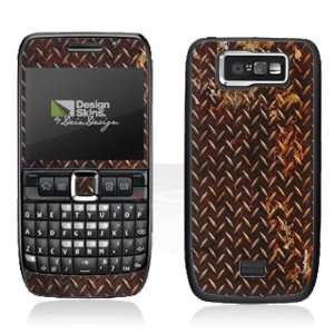  Design Skins for Nokia E63   Rusty Plate Design Folie 