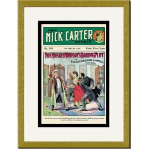   17x23, Nick Carter: The Masked Womans Daring Plot: Home & Kitchen