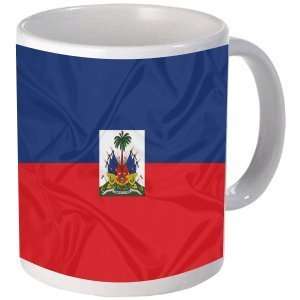  Rikki Knight Haiti Flag Photo Quality 11 oz Ceramic Coffee 
