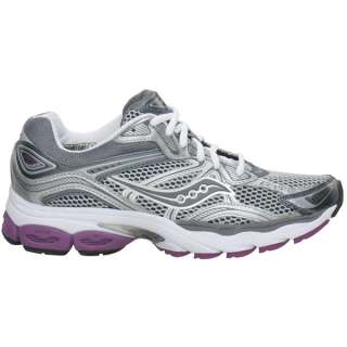 Womens Saucony ProGrid Omni 10 Athletic Shoes Silver Grey Purple *New 