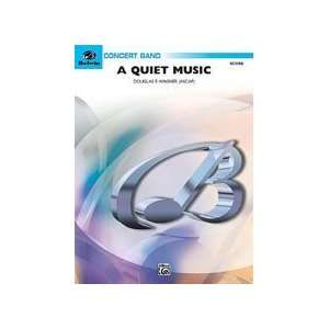    A Quiet Music Conductor Score Concert Band