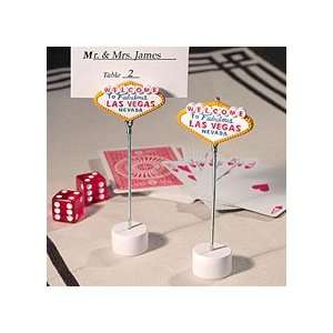    Las Vegas Themed Place Card Holders