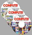 Compute! Magazine Complete Collection on 3 DVDs Commodore C64 Amiga 