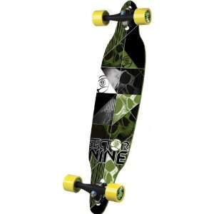   Carbon Decay Complete Skateboard   Green / 37.7 L x 9.2 W x 28.0 WB