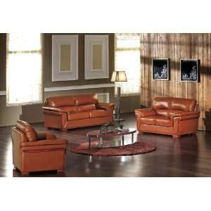   VIG  DM1049 Leather Sofa Bed and Loveseat 