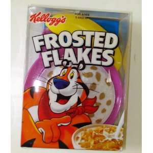  Kelloggs Pretend Frosted Flakes Bowl with banana 3 1/2 