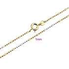   comes Princess 14k White With Yellow Color Gold Filled Necklace Chain