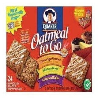   To Go, Brown Sugar Cinnamon Breakfast Bars, 6 Count Boxes (Pack of 6