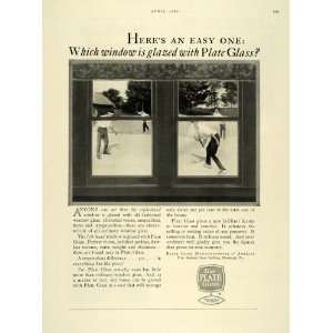  1926 Ad Home Plate Glass Windows Tennis Pittsburgh 