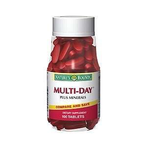  NB MULTI DAY PLUS MINERAL 4130 100TB NATURES BOUNTY 