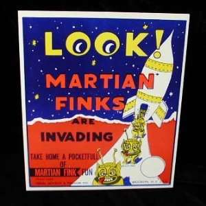  Martian Fink Rat Fink Vending Machine Card Everything 