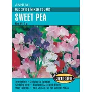    Sweet Pea Seeds   Old Spice Mixed Colors Patio, Lawn & Garden