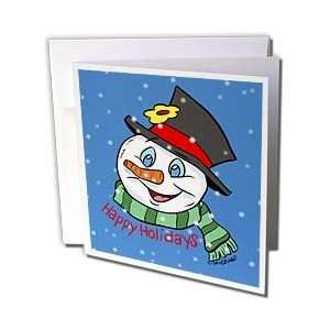  Drawing Conclusions Holidays   Snowman Head   Greeting 