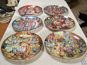 Franklin Mint Heirloom Recommendation Collector Plates  
