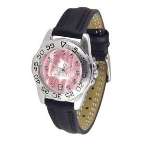   Cardinals NCAA Mother of Pearl Sport Ladies Watch (Leather Band