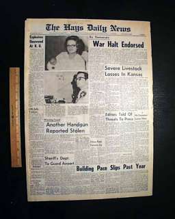 ROBERTO CLEMENTE DIES 1973 Newspaper PITTSBURGH PIRATES  