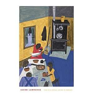   Living in Harlem   Poster by Jacob Lawrence (18x24)