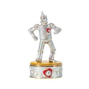  Department 56 Wizard of Oz Tin Man Jeweled Trinket Box 