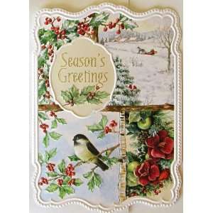  Christmas Seasons Greeting Card Winter Scenes: Health 