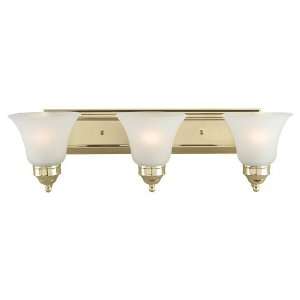  By Seagull Lighting 44237 02 Linwood Polished Brass Three 