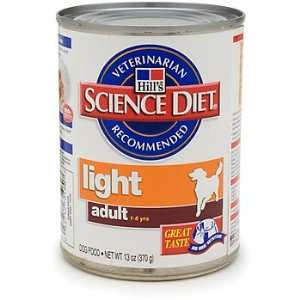  Science Diet Light Adult Dog Food, 13 oz Original 