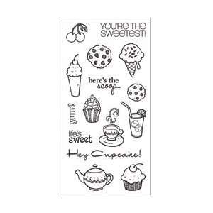  Fiskars Simple Stick Cling Rubber Stamps 4X8 Sheet   The 