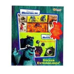  Disney Pixar Monsters Inc. Sticker Extravaganza Kit: Toys 