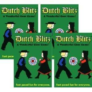  Dutch Blitz   4 Pack (Bible Games Company) Toys & Games