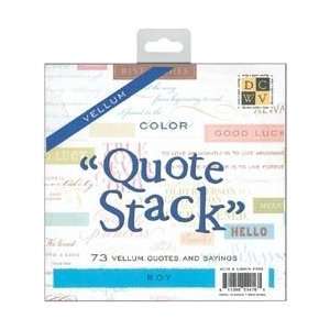   Stack 6x6 18/pkg   Boy (73 Quotes & Sayings) Arts, Crafts & Sewing