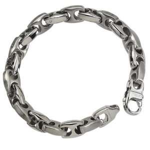  Mens Stainless Steel Marine Link Bracelet Jewelry