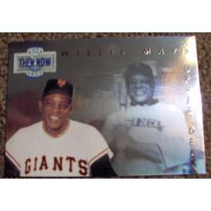  1993 Upper Deck Willie Mays # 18 MLB Baseball Then and Now 