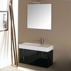    Nameeks Set NE5 Glossy Gray Enjoy Bathroom Vanity