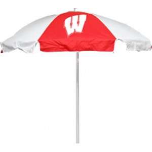  Wisconsin Badgers 72 inch Beach/Tailgater Umbrella Sports 