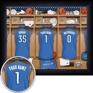  Personalized Oklahoma City Thunder MVP Print