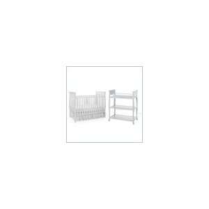    Graco Sarah 4 in 1 Convertible Baby Crib Set in White: Baby