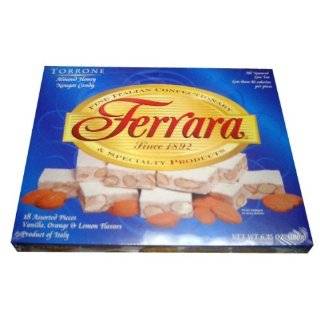 Ferrara Torrone, Almond Honey Nougat Candy, 7.62 Ounce Boxes (Pack of 