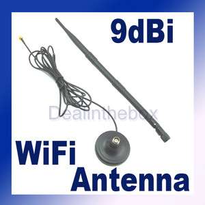 4GHz 9dBi Wireless WiFi Extender Router Antenna  
