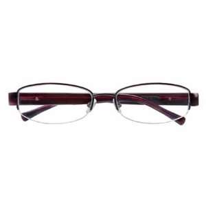 Cole Haan 954 Eyeglasses Plum Frame Size 52 16 125