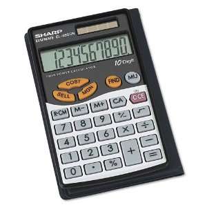  Sharp  EL 480SRB Business/Handheld Calculator, 10 Digit 