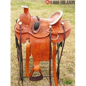  Western Wade Ranch Cowboy Roping Saddle: Sports & Outdoors